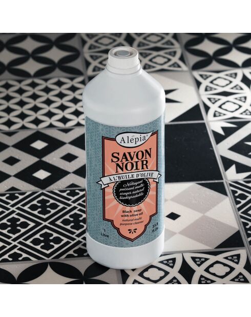 Schwarze Haushaltsseife - 1L