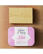 Jabón de Alepo perfumado Rose & Oud - 100 g