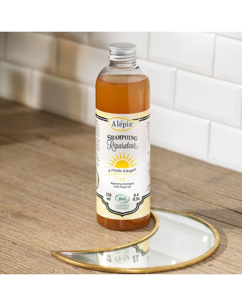 Herstellende biologische arganolieshampoo - 250 ml