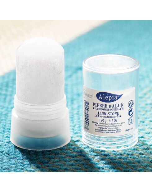 Déodorant Naturel Pierre d'Alun 120 gr