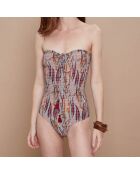 Maillot de Bain Casio 1 pièce cloud/anemone