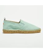 Slip-on espadrilles Joel vert menthe