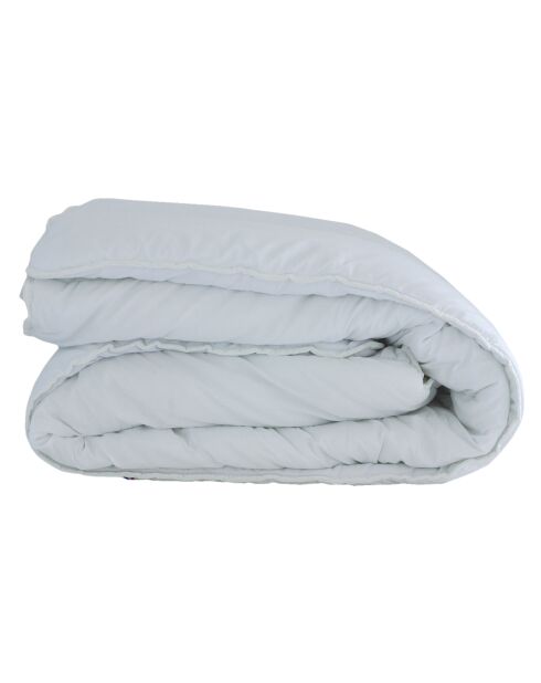 Couette tempérée microfibre blanche