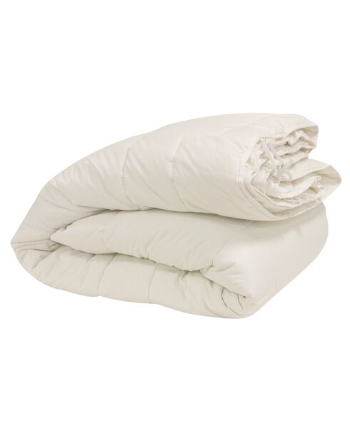 Couette 4 saisons Percale de Coton blanche