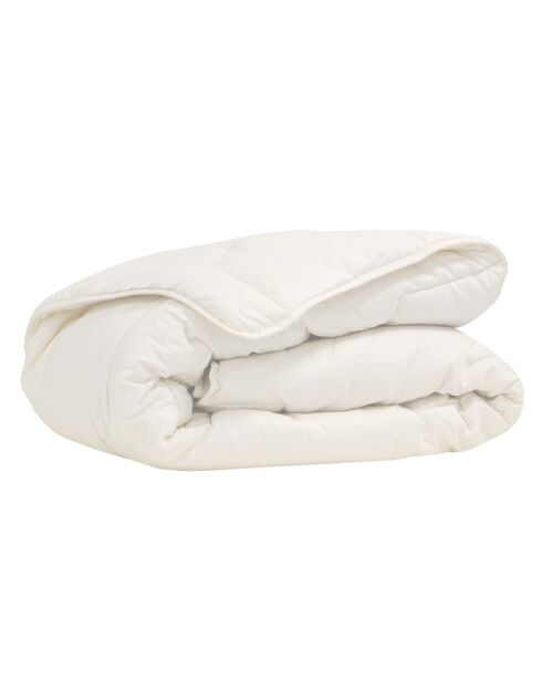 Couette tempérée en Soie blanche