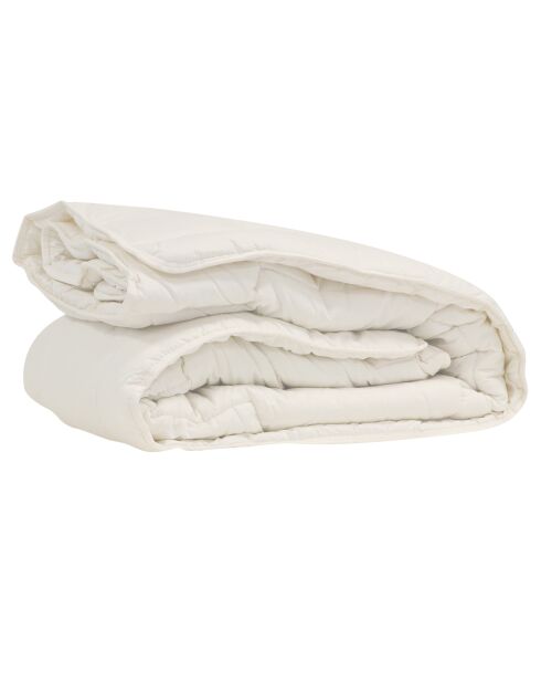 Couette tempérée en Soie blanche