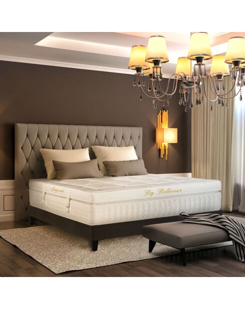 Matelas Mémoire de forme Impérial blanc - 90x190 cm