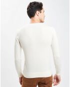 Pull en Coton écru