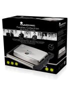 Grauer Sandwichgrill - 2000W