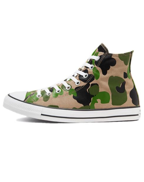 Baskets All Star Archival Camo Canvas Hi noir/vert/beige