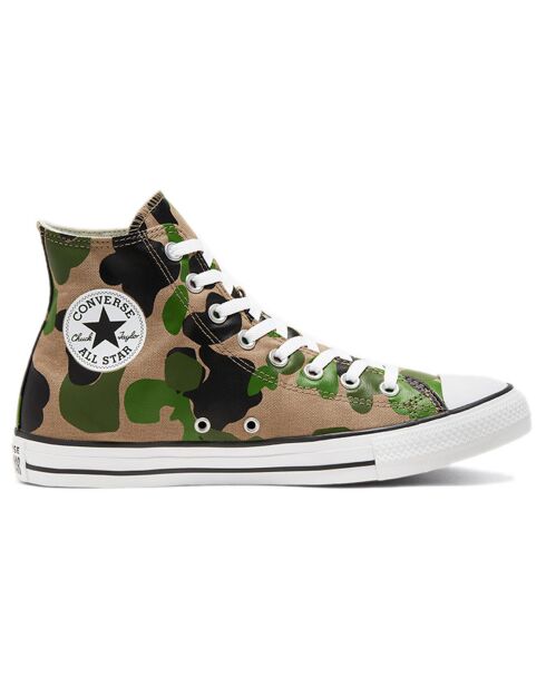Baskets All Star Archival Camo Canvas Hi noir/vert/beige
