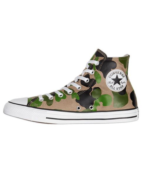 Baskets All Star Archival Camo Canvas Hi noir/vert/beige