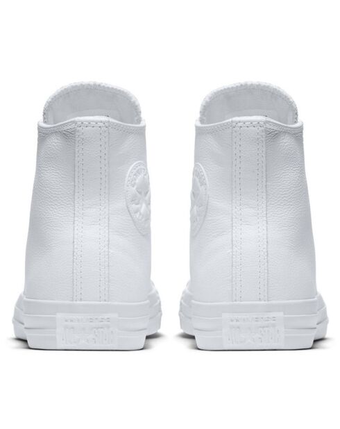 Baskets en Cuir Hi blanches