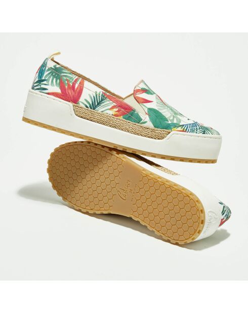 Slip-On Ines imprimées  tropical multicolores
