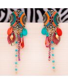 Boucles d'oreilles Ayutis multicolores