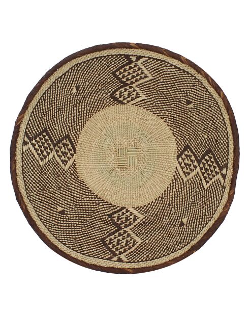 Cestino da parete decorativo Natural Limpo - D.45 cm