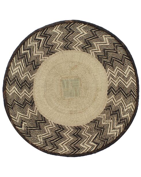 Cestino da parete decorativo Natural Limpo - D.66 cm