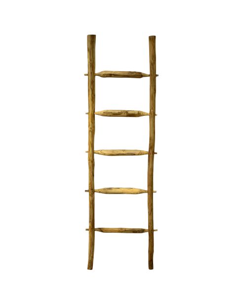 Scala Kubu in legno di teak - 62x200 cm