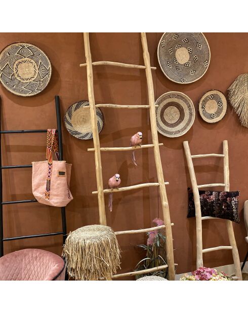 Scala Kubu in legno di teak - 62x200 cm