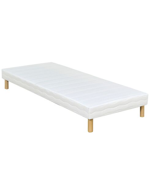 Matratze Windsor + Boxspringset weiß/grau - 90x200 cm