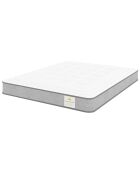 Windsor matras + boxspringset wit/grijs - 160x200 cm