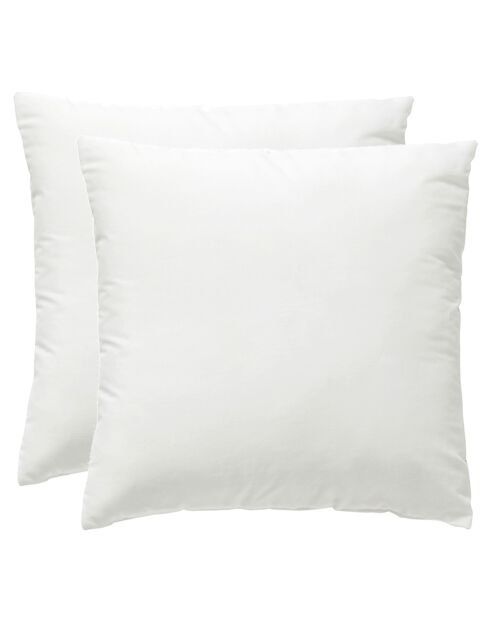 Packung Matratze + Bettdecke + 2 Windsor-Kissen weiß/grau - 140x190 cm