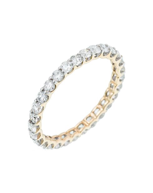 Bague Mon Tour Complet Diamants 1 ct or jaune