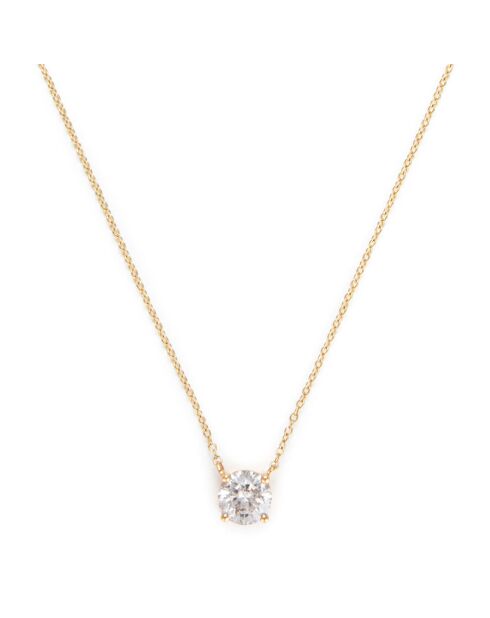 Collier Impérial Diamant 0.5 ct or jaune