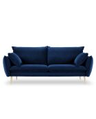 Canapé Velours Elio 2 Places bleu roi - 198x100x97 cm