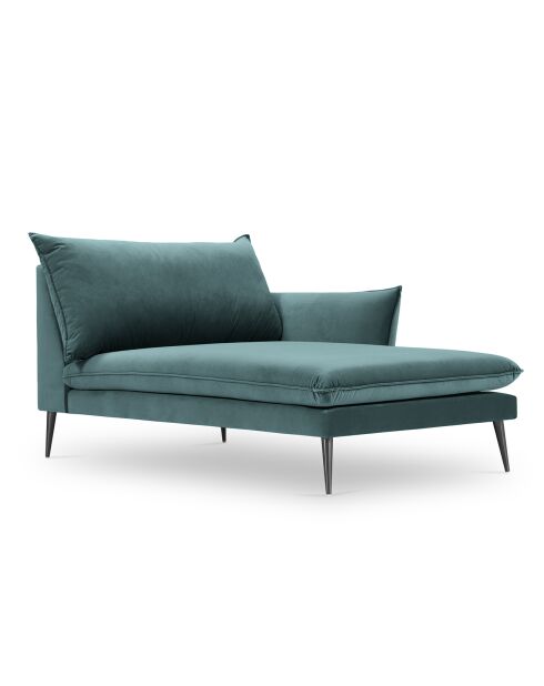 Dormeuse Elio Petrol Right - 170x107x97 cm