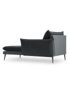 Méridienne Droite Elio gris - 170x107x97 cm