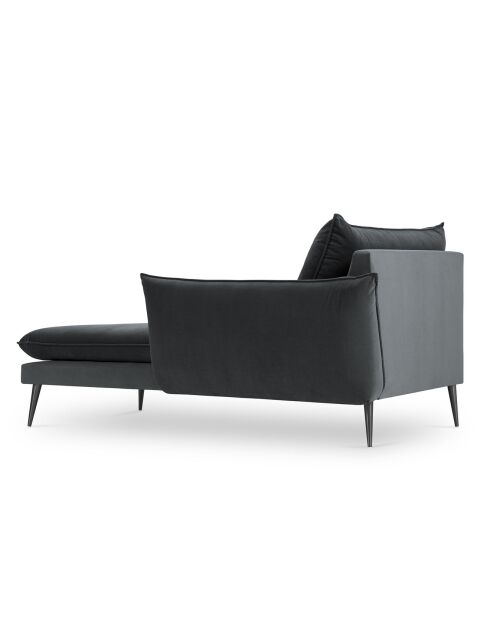 Dormeuse Elio Grey Right - 170x107x97 cm