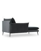 Méridienne Gauche Elio gris - 170x107x97 cm