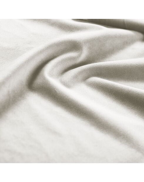 Canapé d'angle Droit Velours Convertible Avec Coffre De Rangement Valentina beige - 250x176x92 cm