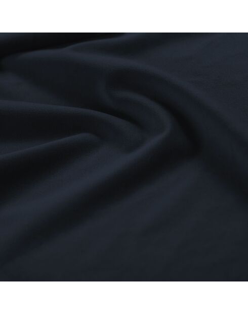 Canapé d'angle Gauche Velours Convertible Avec Coffre De Rangement Valentina bleu foncé - 250x176x92 cm