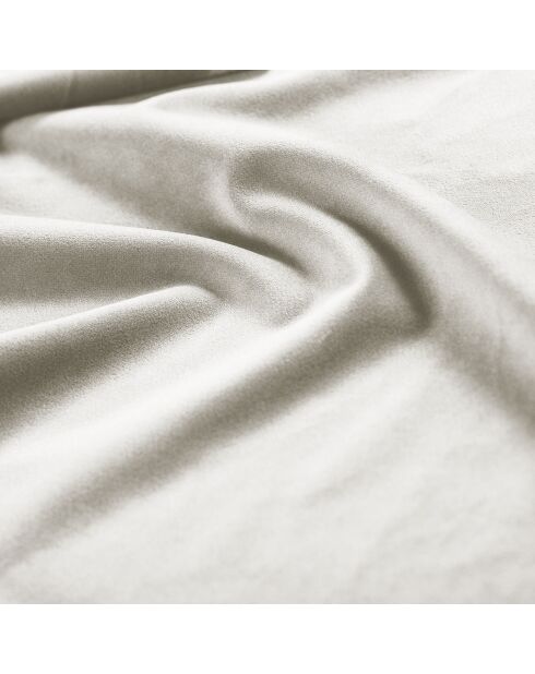 Canapé d'angle Gauche Velours Convertible Avec Coffre Valentina beige - 250x176x92 cm