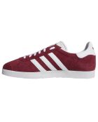 Sneakers Gazelle in pelle bordeaux