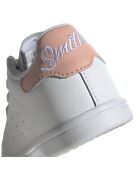 Baskets en Cuir Stan Smith El I blanc/rose pâle