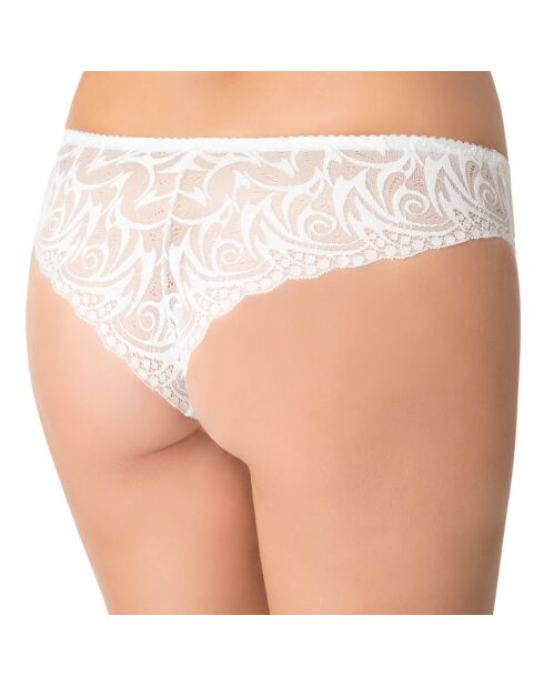 Tanga Julia blanc