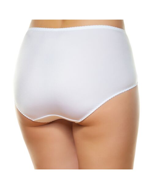 Culotte taille haute Eolia blanche