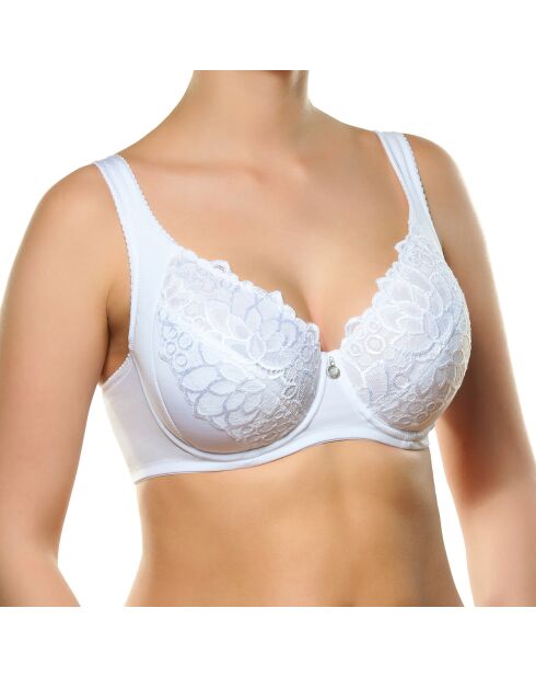 Soutien-gorge semi-paddé Edna blanc