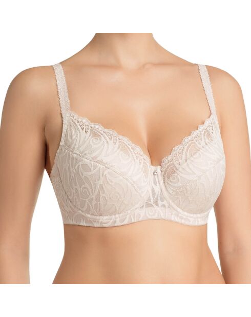 Soutien-gorge semi-paddé Louison beige