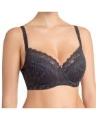 Soutien-gorge semi-paddé Louison noir