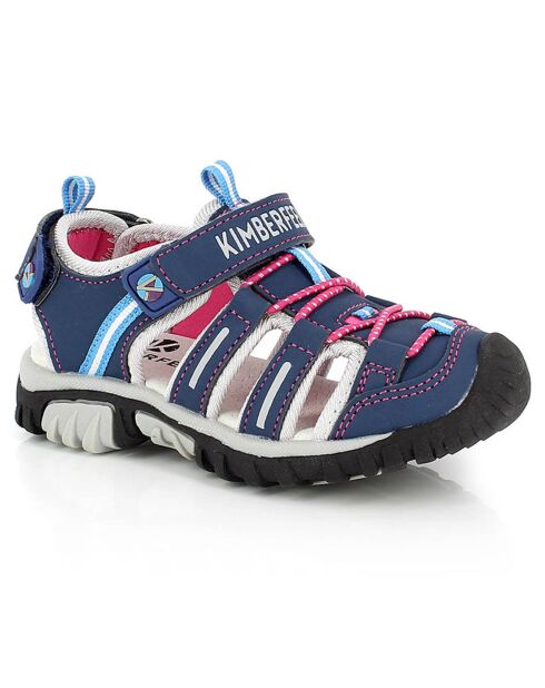 Marineblaue Sandalen Algarve