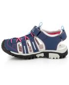 Marineblauwe sandalen Algarve