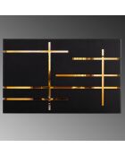 Applique murale 622 noire - 35x10x22 cm