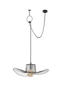 Suspension Tel noire - 110x49x122 cm