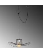 Suspension Tel noire - 110x49x122 cm