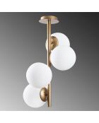 Lampadario Faze dorato - 32x53 cm