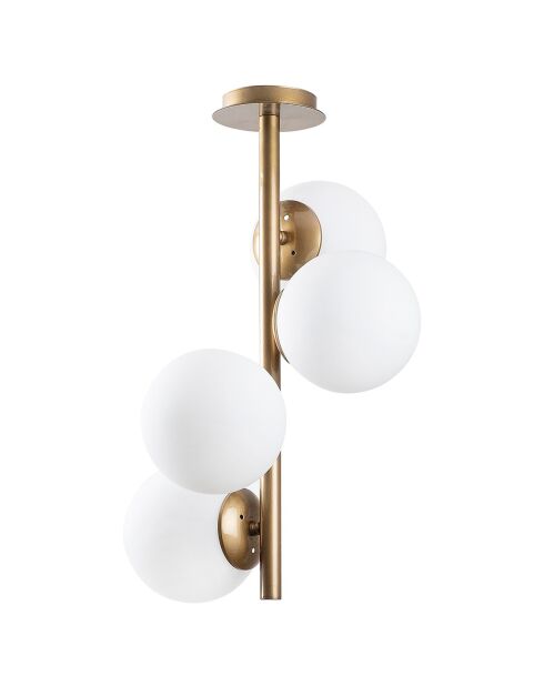 Lampadario Faze dorato - 32x53 cm